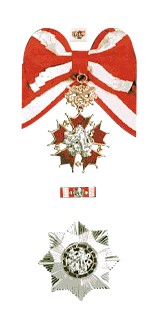 Řád bílého lva - vyznamenání