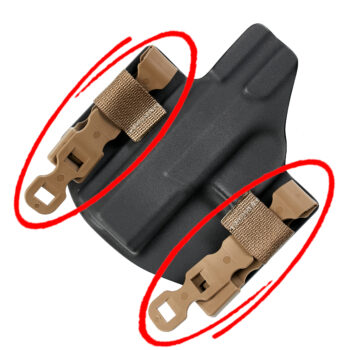 Upevnění Molle malice klipu